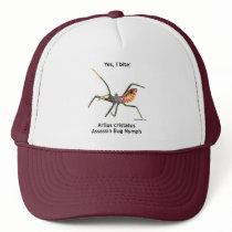 Yes I Bite Assassin Bug Hat