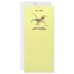 Yes I Bite Assassin Bug rack cards