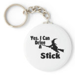 Yes, I Can Drive A Stick Key Chains