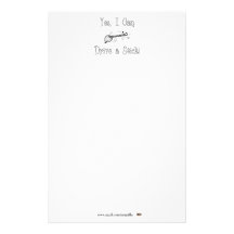 Yes, I Can Drive a Stick! Personalized Stationery