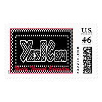 Yes I Can Logo, Unity Through Education postage by kevinlieberman Yes I Can Logo, Unity Through Education postage