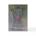 "Yes I cancan" cards