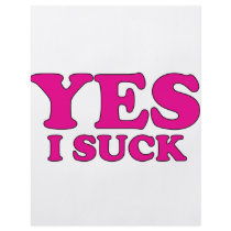Yes, I Suck flyers by AKR000 Yes, I Suck flyers