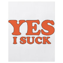 Yes, I Suck flyers by AKR000 Yes, I Suck flyers