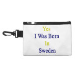 Yes I Was Born In Sweden Accessories Bag