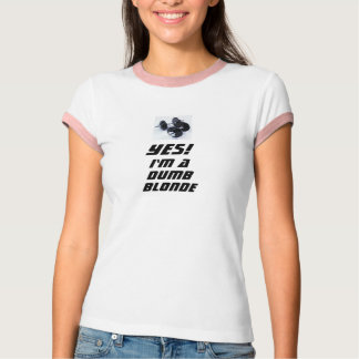 dumb blonde t shirt