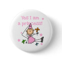 Yes I'm a Princess buttons by stick_figures Yes I'm a Princess buttons