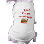Yes!  I'm onFacebook! Dog Clothing