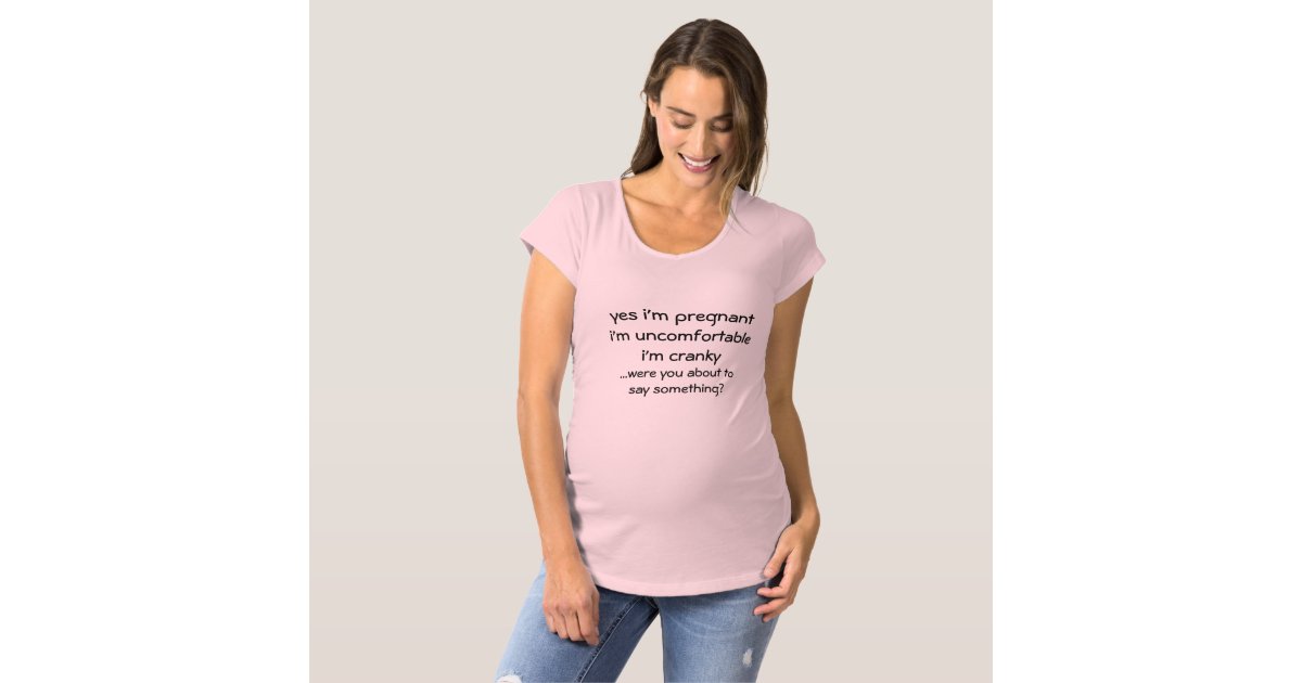 i am pregnant t shirt