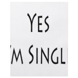 Yes I'm Single Flyer Design