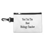Yes I'm The Best Biology Teacher Accessories Bags
