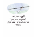 Yes, it's a spear! t-shirts