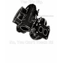 Yes Its Big - No You Can't Touch It - Fitted Tee t-shirts