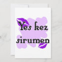 Yes kez sirumen - Armenian - I Love You