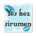 Yes kez sirumen - Armenian - I Love You Fridge Magnet