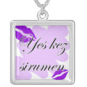 Yes kez sirumen - Armenian - I Love You Necklace