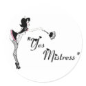 Yes Mistress ~ Maid Series Sticker