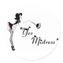 Yes Mistress ~ Maid Series Sticker