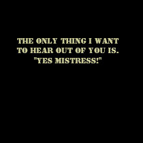 Yes, Mistress Tee t-shirts by Le_Fetish Yes, Mistress Tee t-shirts