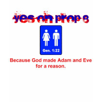 Yes on Prop 8 Tee t-shirts by tridot Yes on Prop 8 Tee t-shirts