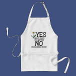 YES Organic NO Chemicals T-shirts and Gifts Apron