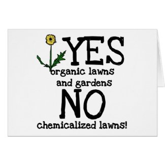 YES Organic NO Chemicals T-shirts and Gifts card
