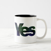 Yes Scotland Scottish Independence 2014 mug mugs
