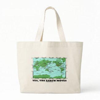 Yes The Earth Moves (Plate Tectonics Earthquakes) bag