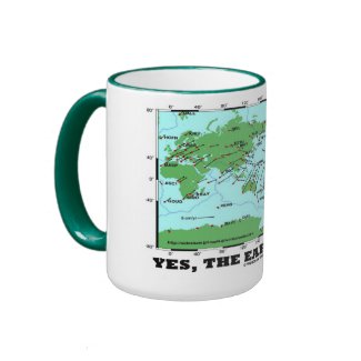 Yes The Earth Moves (Plate Tectonics Earthquakes) mug
