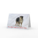 Yes, there really is a Santa Claus Greeting card