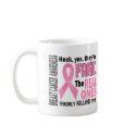 Yes, They Are Fake 1.2 Breast Cancer mugs