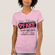 Yes Theyre Fake and Spectacular - Breast Cancer Shirts