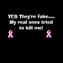 YES They're fake....My real ones tried to kill me