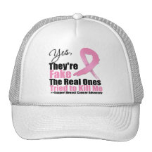 Yes Theyre Fake The Real Ones Tried To Kill Me Trucker Hats