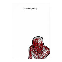 yes to apathy posters
