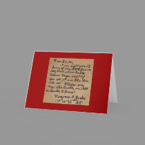 Yes, Virginia Christmas Card