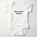 Yes, we are twins!! t-shirts
