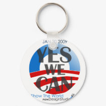 Yes We Can 2 keychains