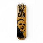 YES WE CAN - BARACK OBAMA Stencil Cardboard sk8 skateboards