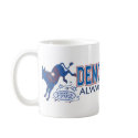 Yes We Can Blue Donkey Kick Mug 
