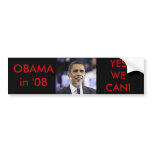 YES WE CAN! bumper stickers