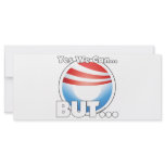 Yes We Can...BUT... Rack Card Design