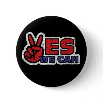 Yes We Can! Buttons by spacedust