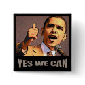 Yes We Can Button by ObamaRama Yes We Can Button