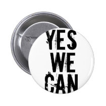 YES WE CAN button buttons