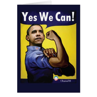 Yes We Can! Card by gxiong