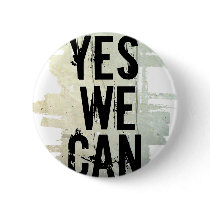YES WE CAN concrt bckgrnd button