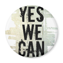 YES WE CAN concrt bckgrnd magnet by thezeegn YES WE CAN concrt bckgrnd magnet