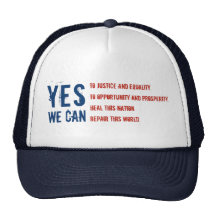 YES WE CAN flag v1 Hat