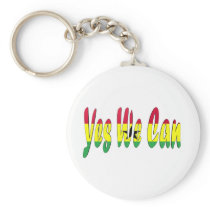 Yes We Can (Ghana Flag) keychains